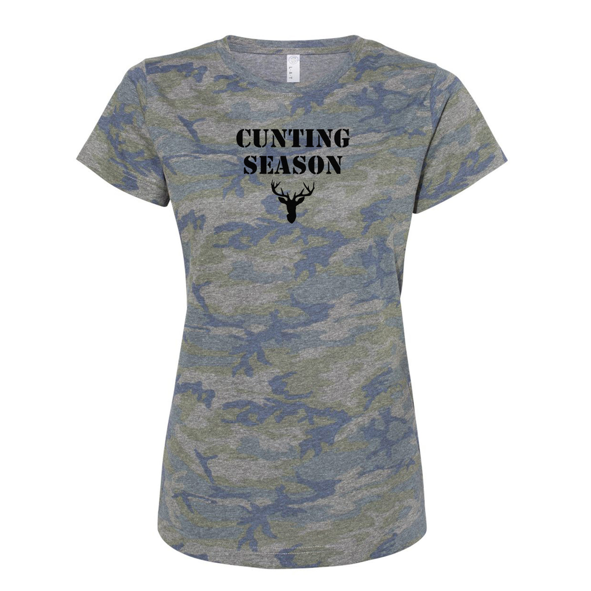 Dark Cunting Season Women&#39;s Fine Jersey Tee
