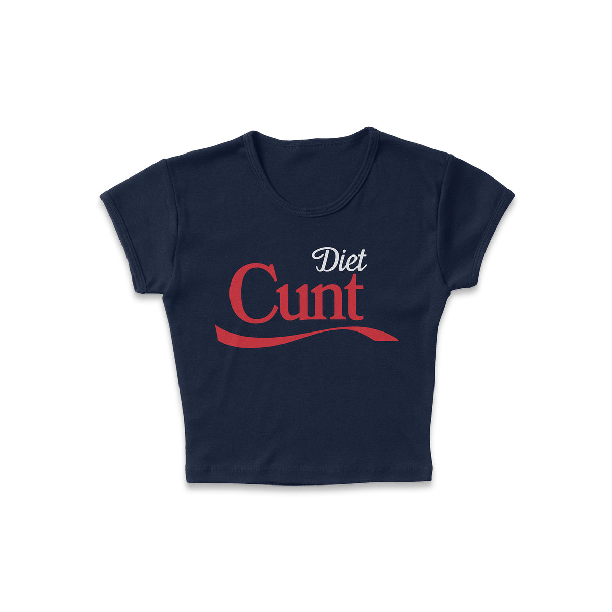 Diet Cvnt Micro Rib Baby Tee