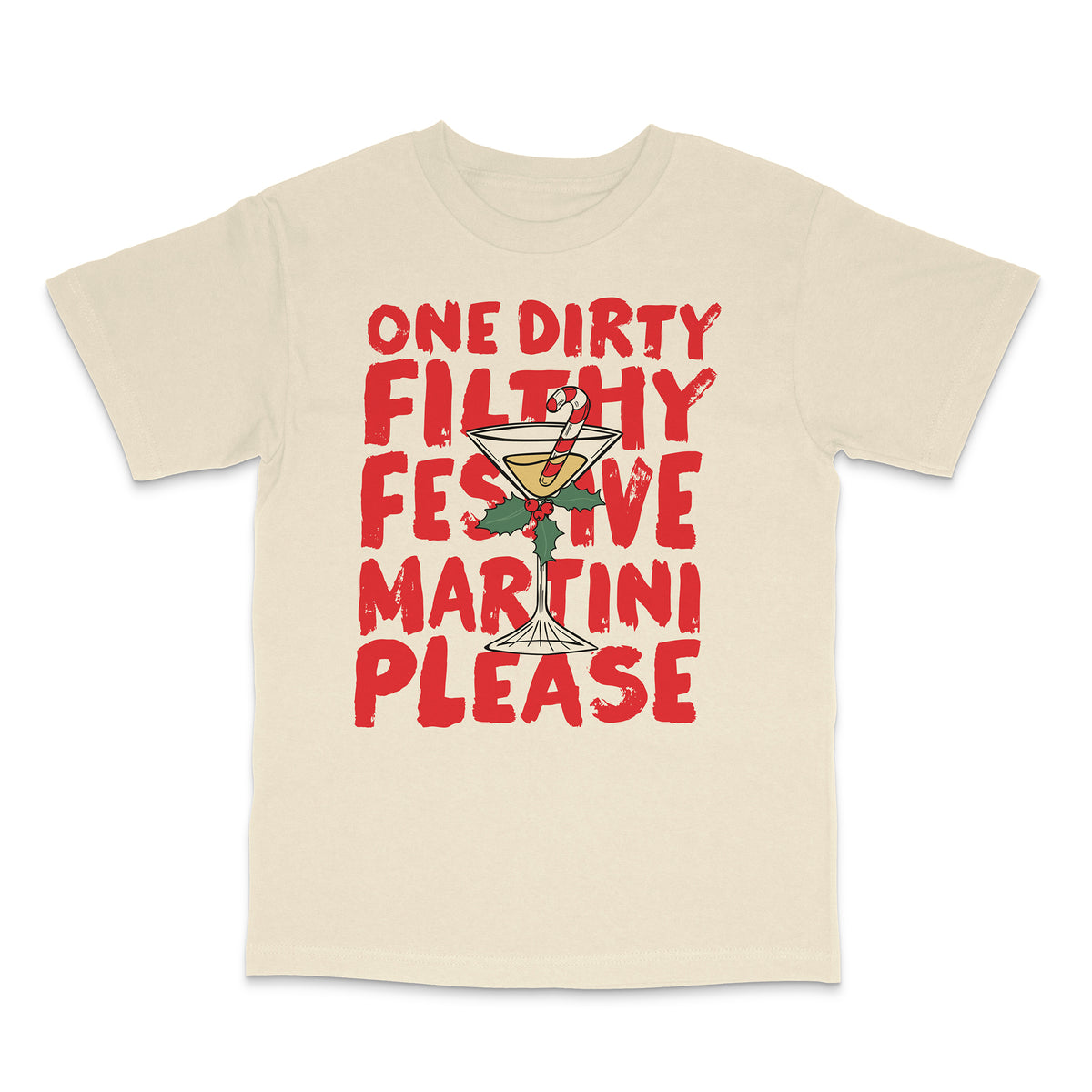 Dirty Festive Martini Heavyweight Shirt