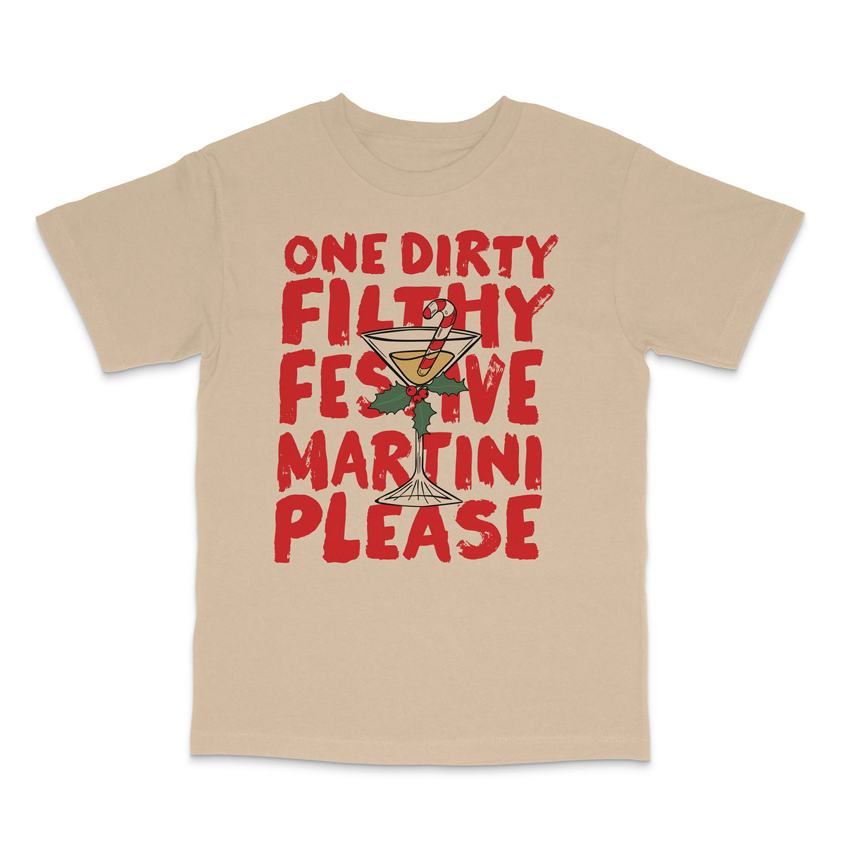 Dirty Festive Martini Heavyweight Shirt