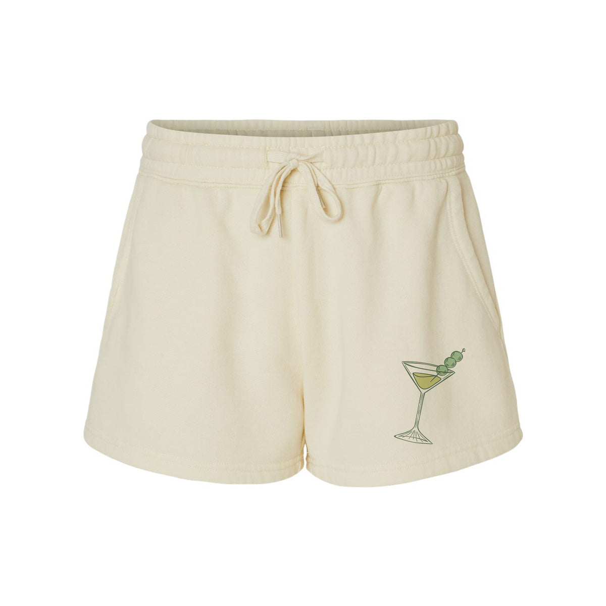 Dirty Martini Illustration Fleece Shorts