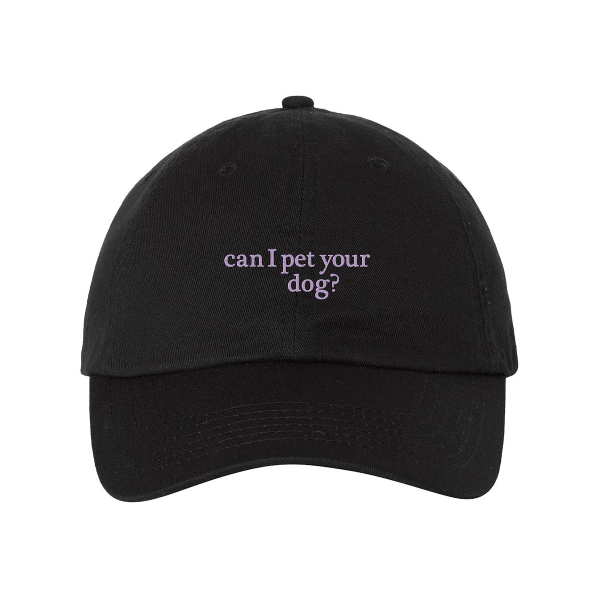 Dog Pets Embroidered Bio-Washed Classic Dad Hat