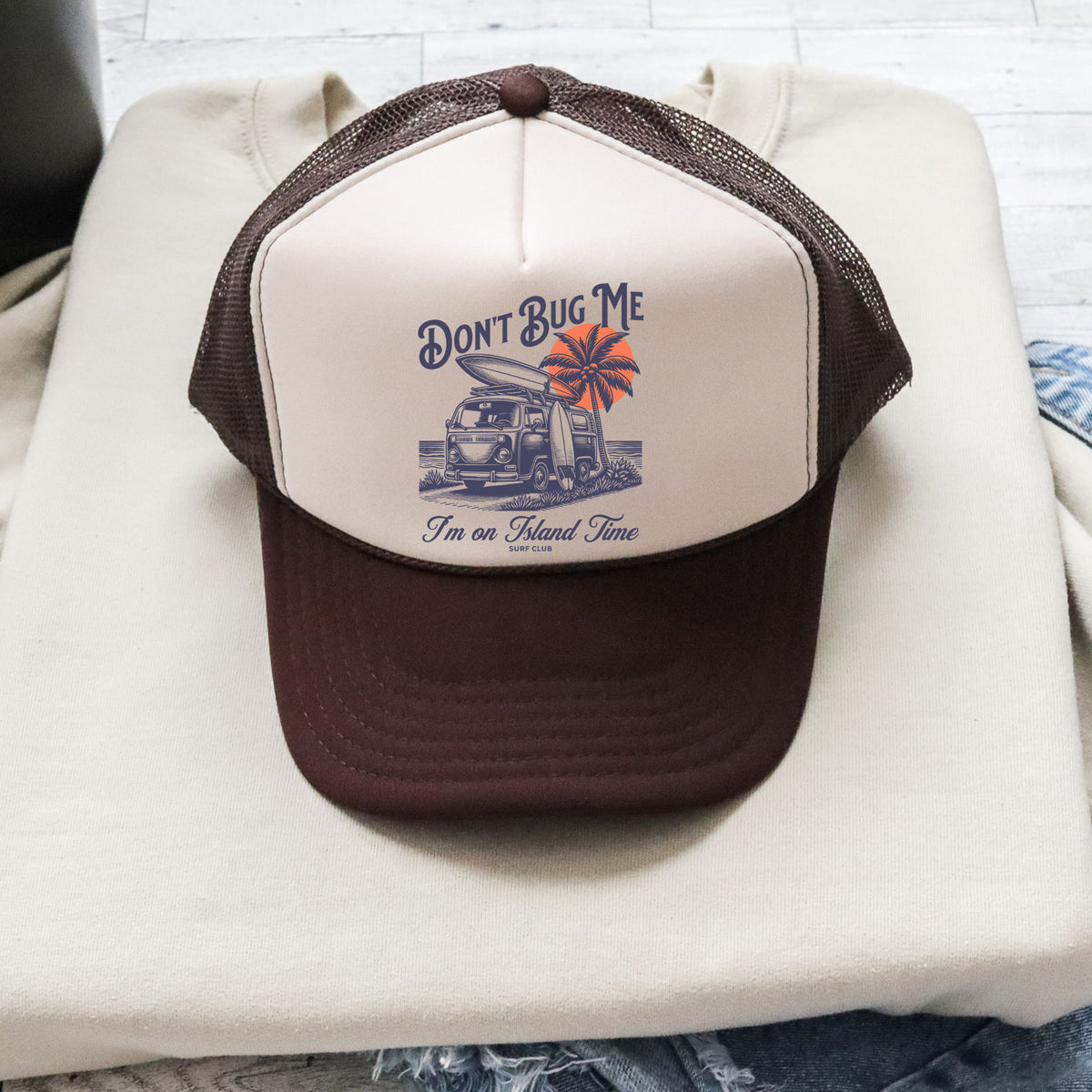 Don&#39;t Bug Me Mesh Back Trucker Hat