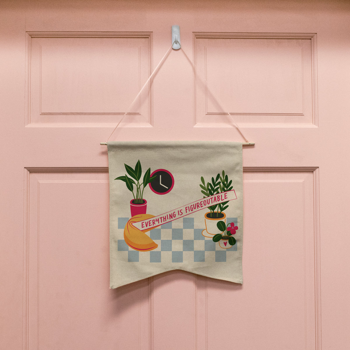 Everything is Figureoutable Wall Hang