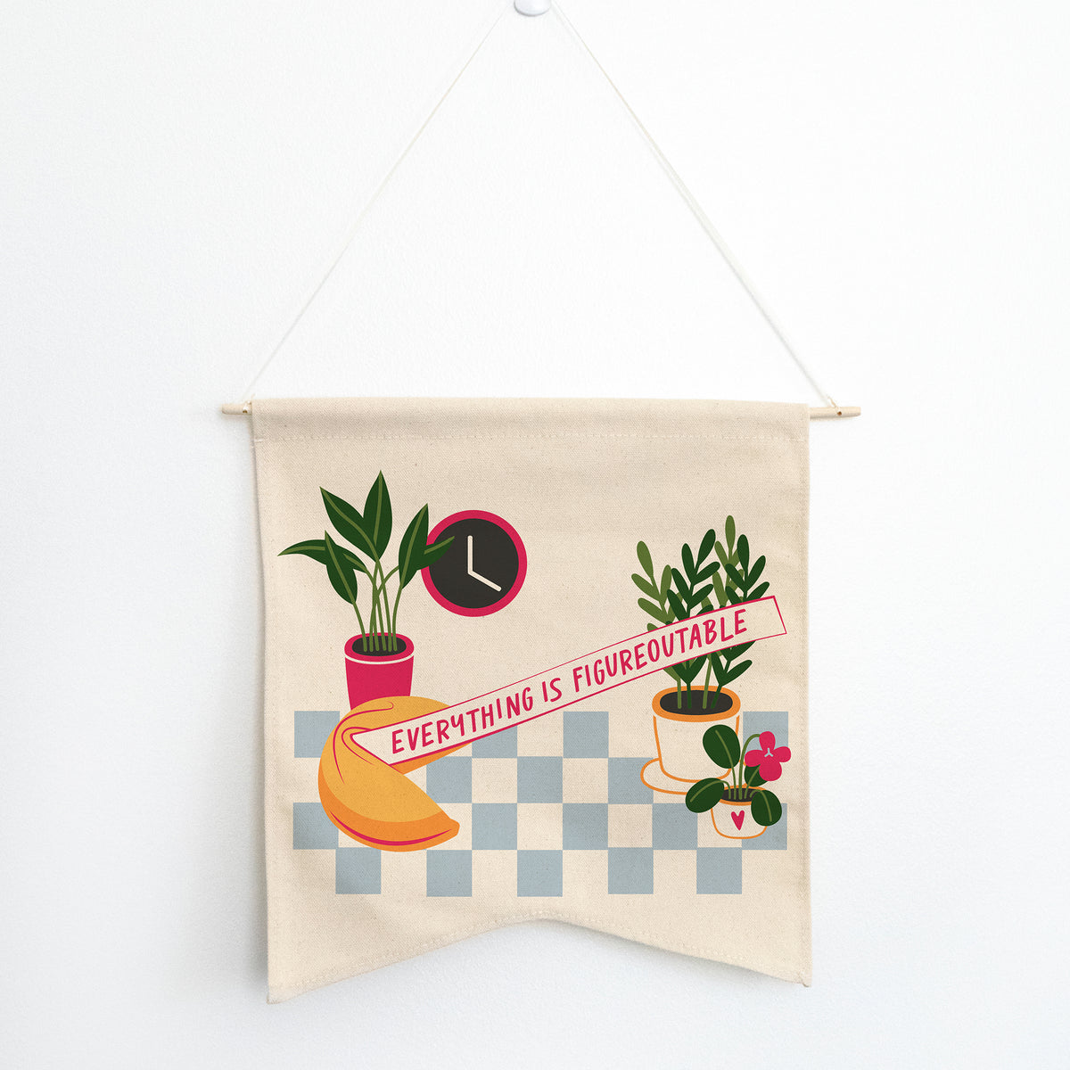 Everything is Figureoutable Wall Hang