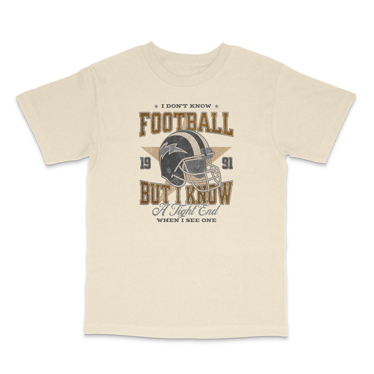 Sporty Football Tight Ends Heavyweight Shirt
