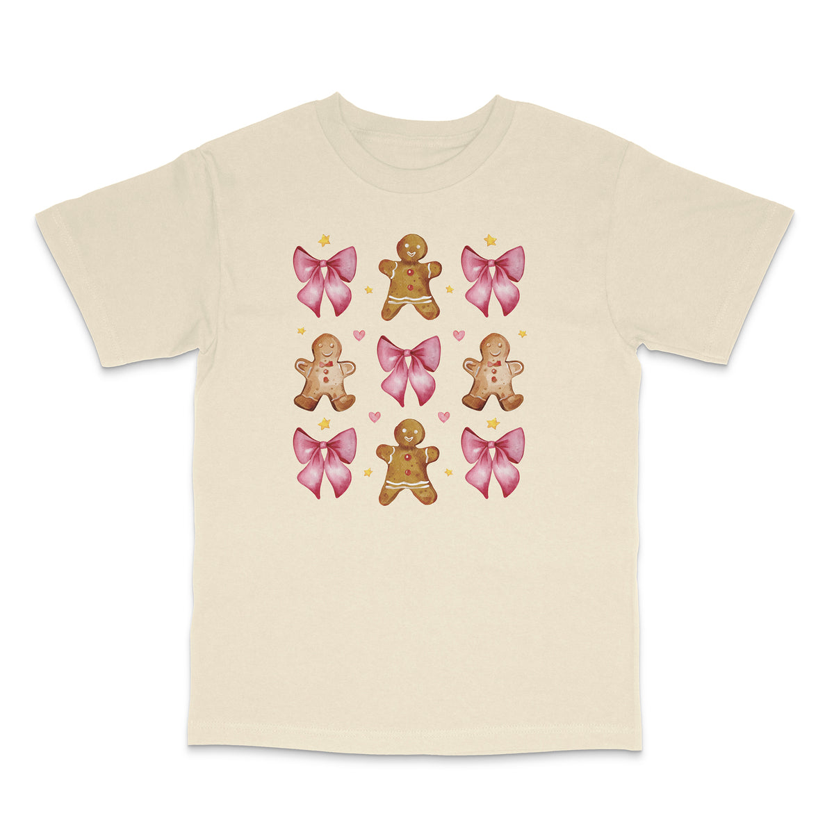 Frilly Christmas Pattern Heavyweight Shirt