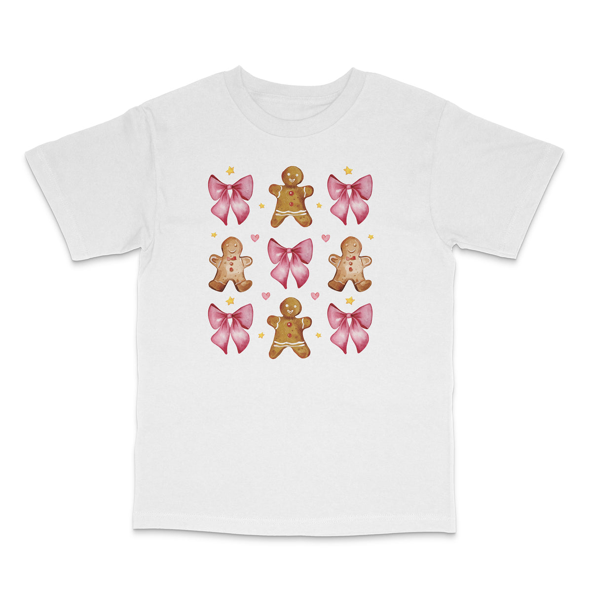 Frilly Christmas Pattern Heavyweight Shirt