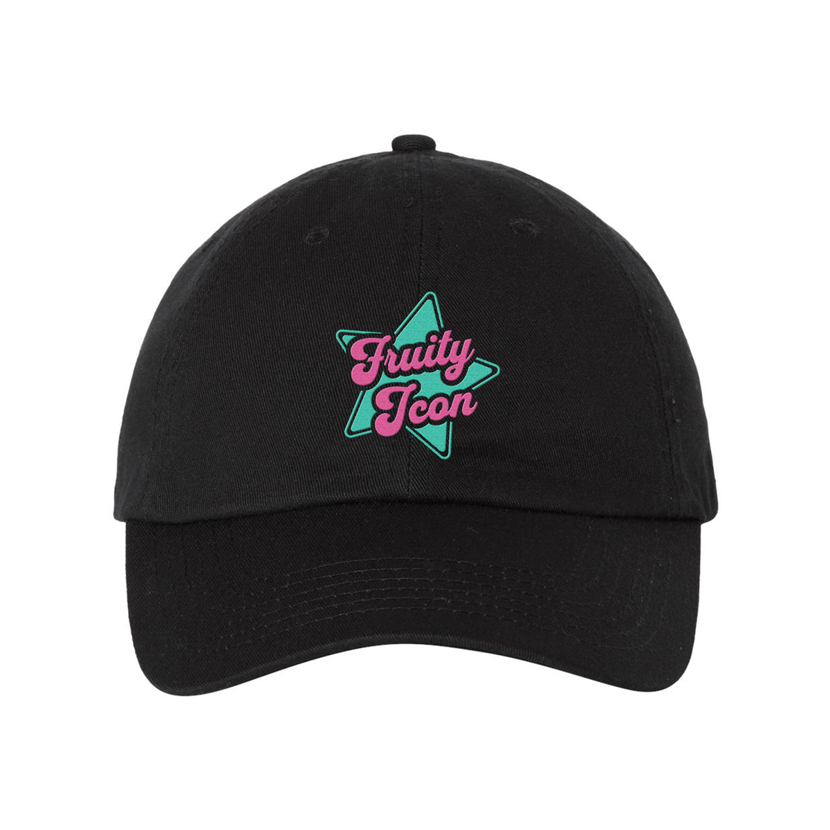 Fruity Icon Embroidered Bio-Washed Classic Dad Hat