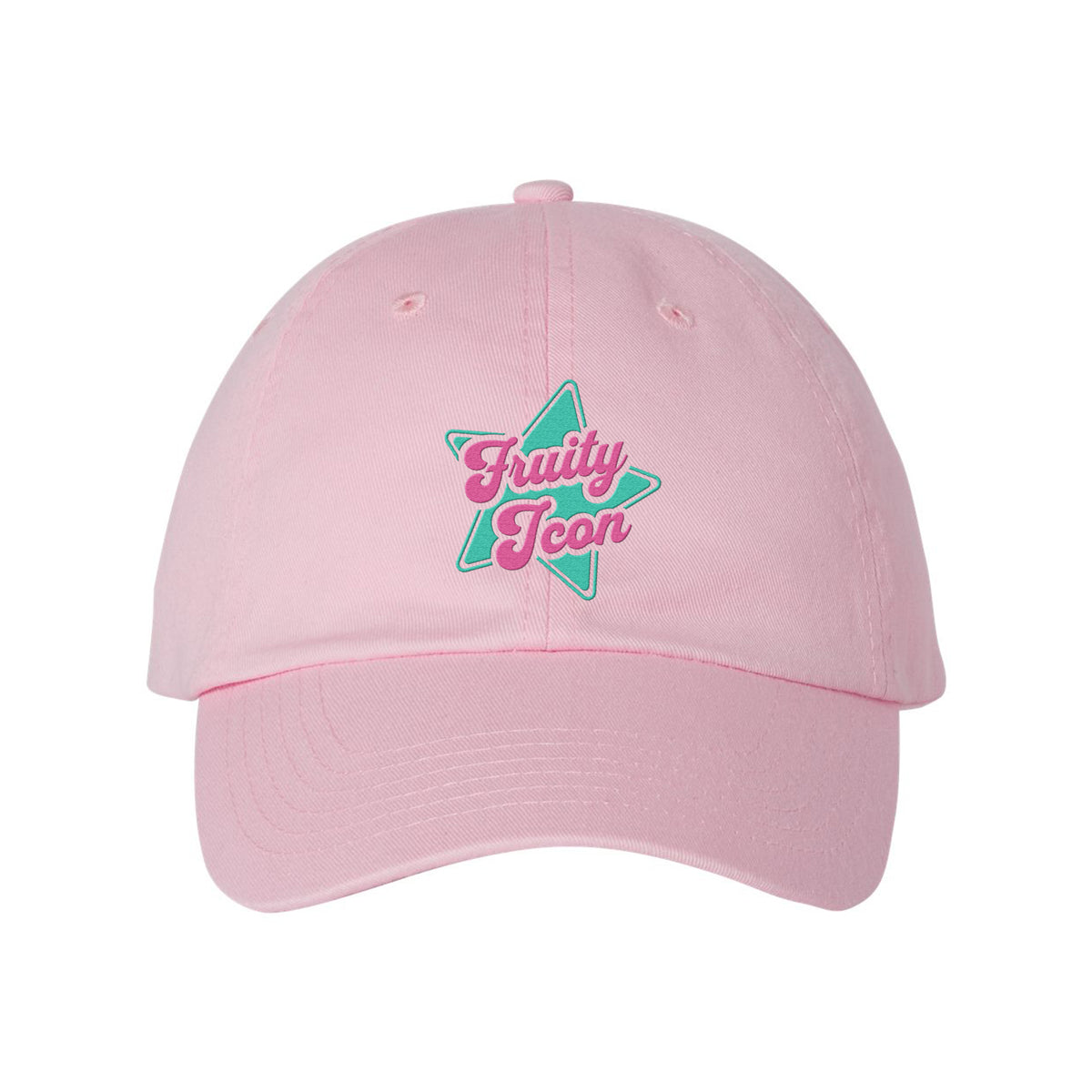 Fruity Icon Embroidered Bio-Washed Classic Dad Hat