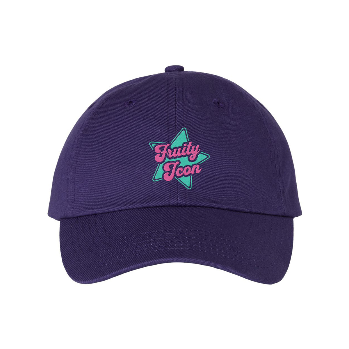 Fruity Icon Embroidered Bio-Washed Classic Dad Hat