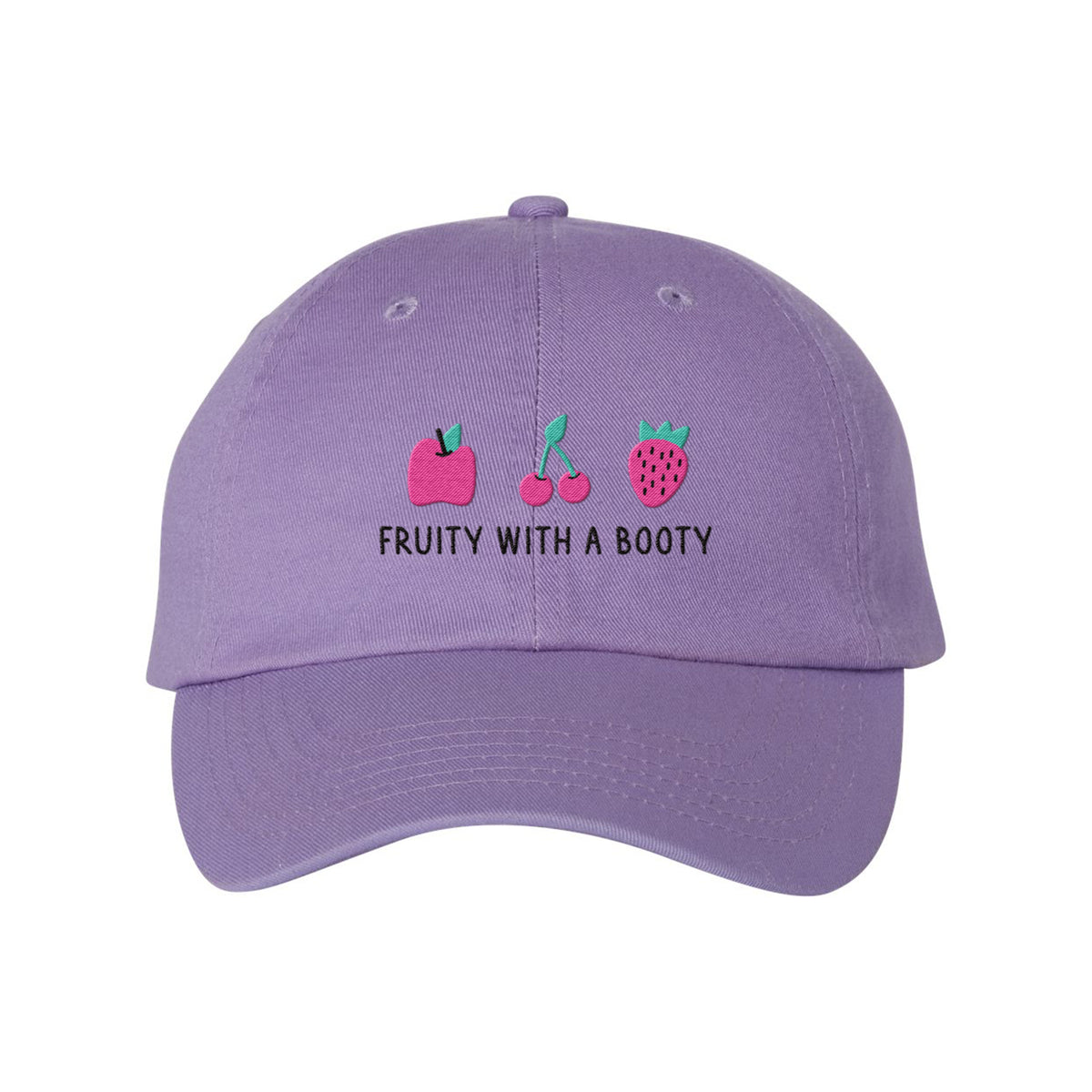 Fruity Booty Embroidered Bio-Washed Classic Dad Hat