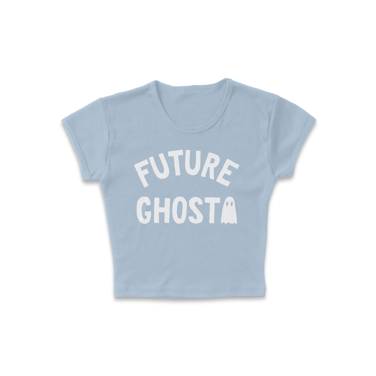 Future Ghost Micro Rib Baby Tee HX