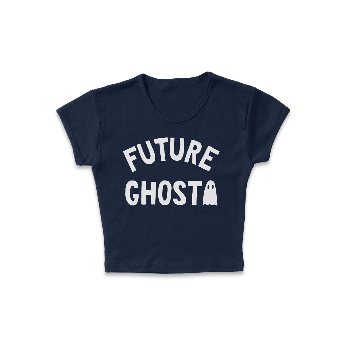 Future Ghost Micro Rib Baby Tee HX