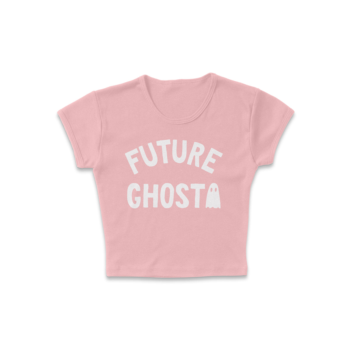 Future Ghost Micro Rib Baby Tee HX