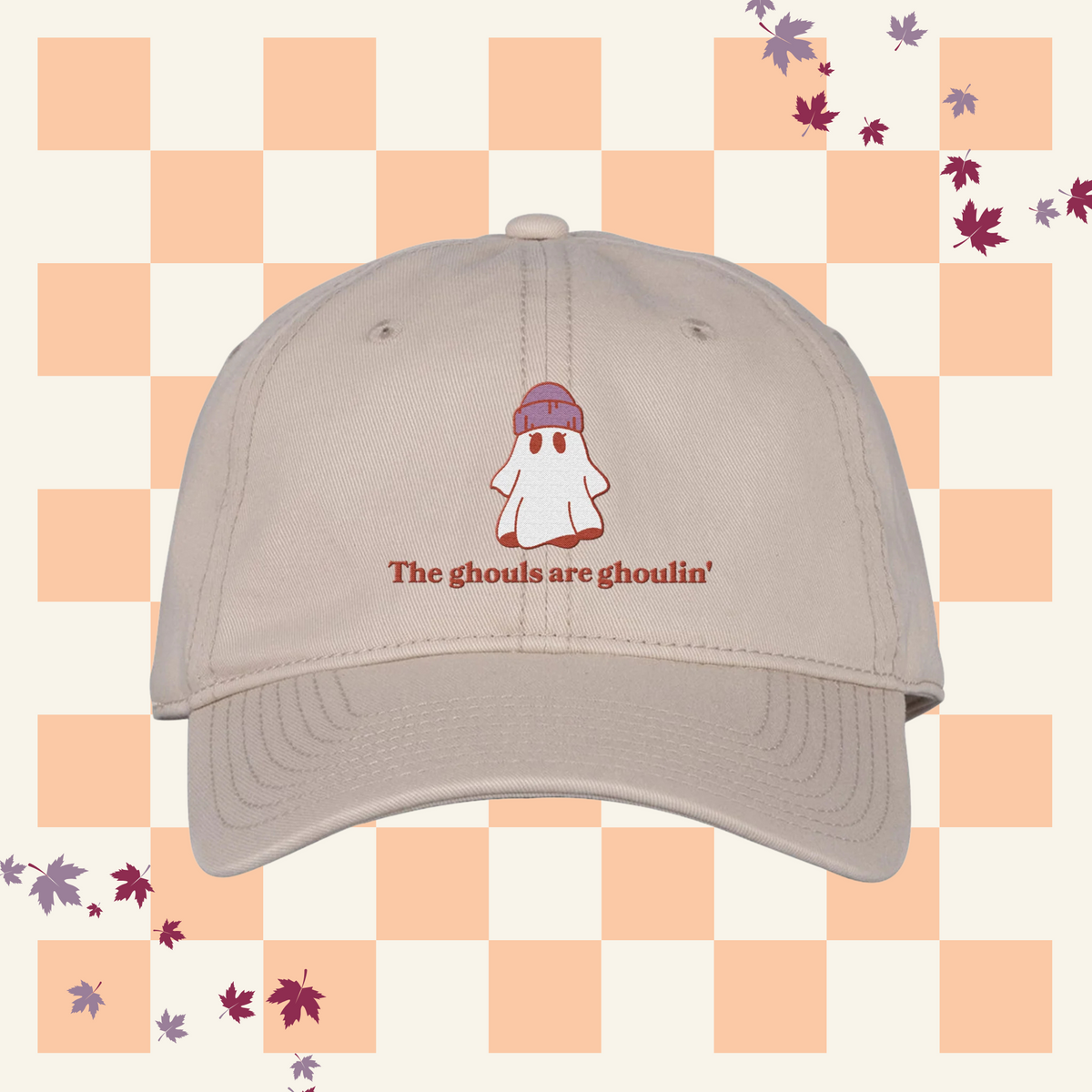 Ghoulin Ghouls Embroidered Classic Twill Cap