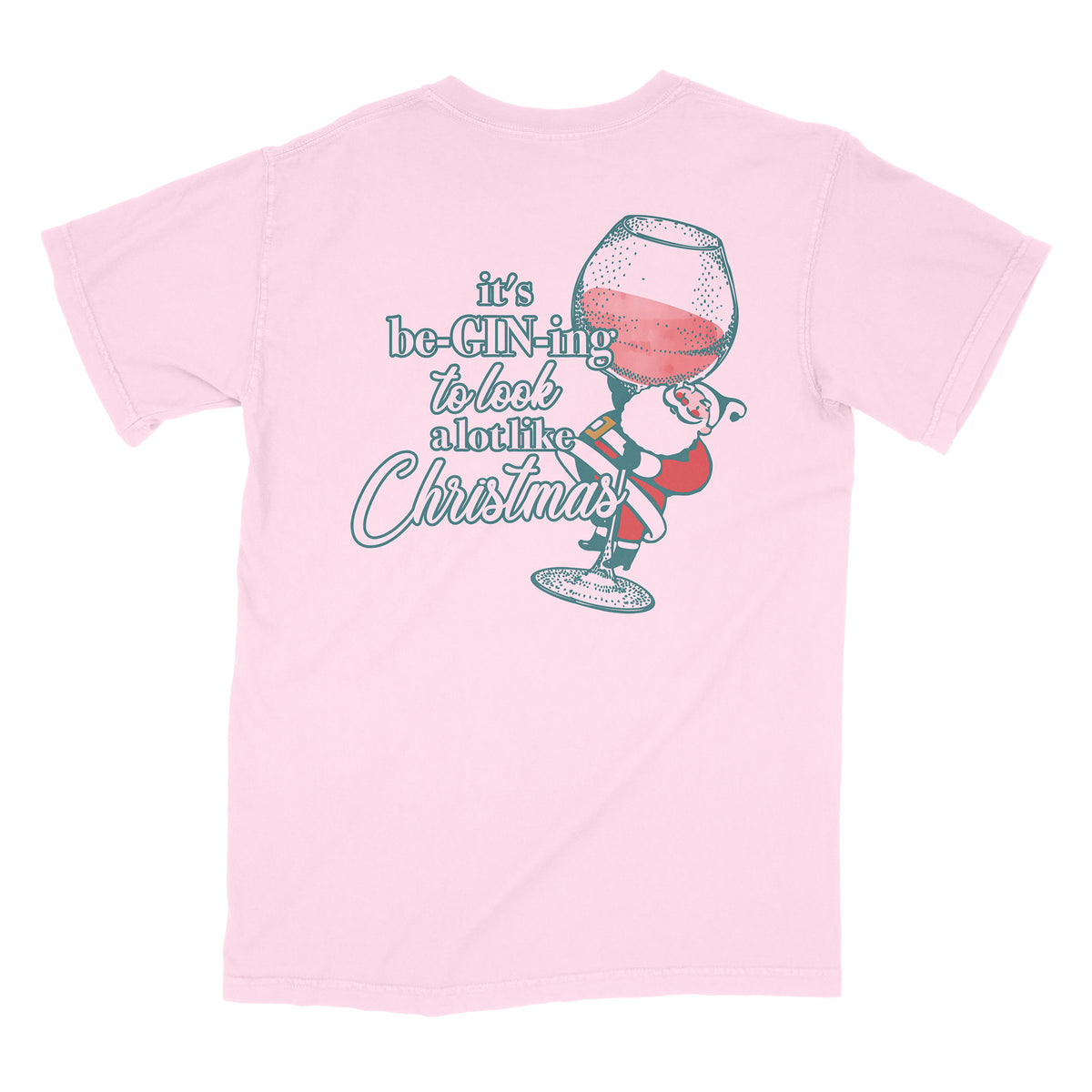 Gin And Christmas Front And Back Shirt