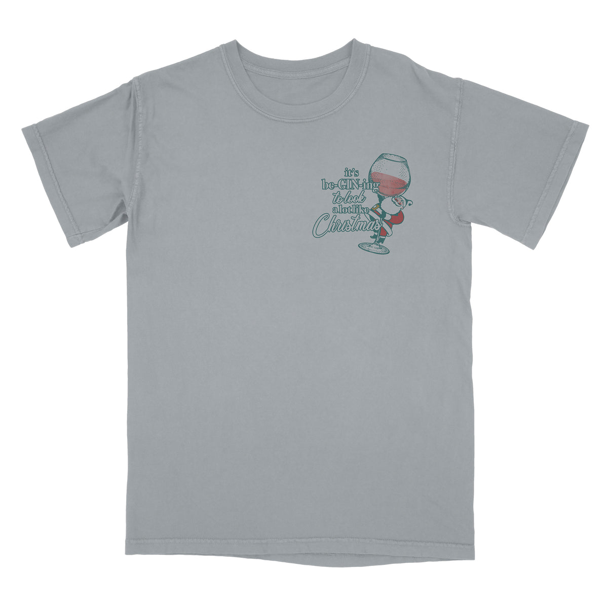 Gin And Christmas Front And Back Shirt