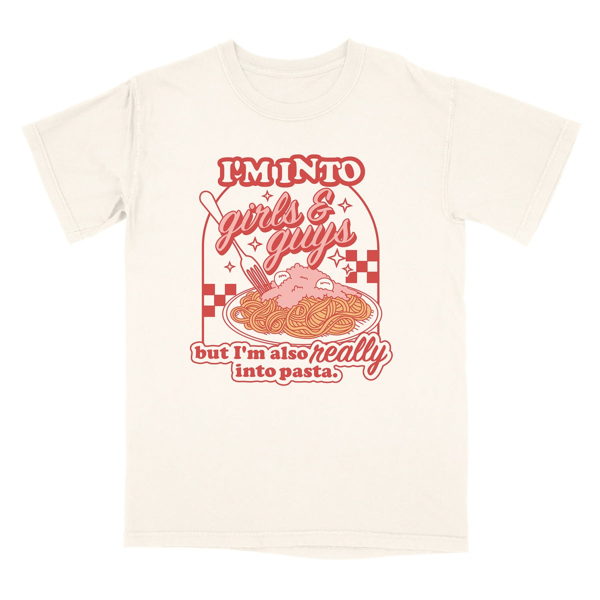 Girls Guys And Pasta Shirt