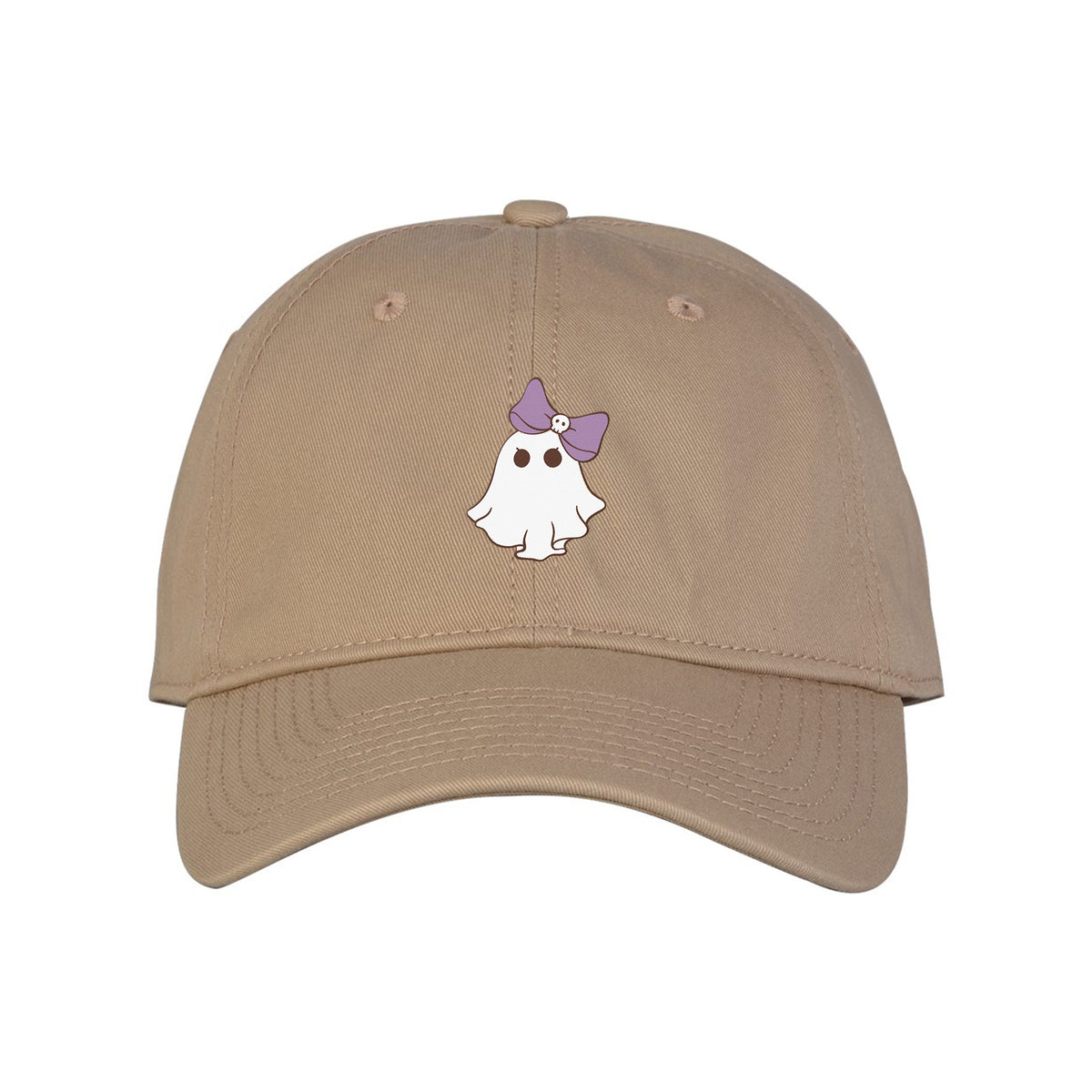 Girly Ghost Embroidered Classic Twill Cap