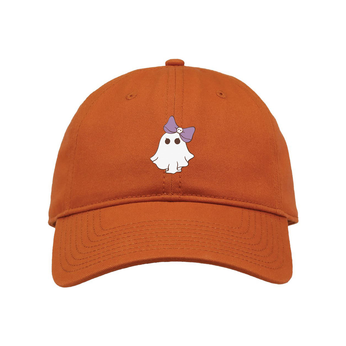 Girly Ghost Embroidered Classic Twill Cap