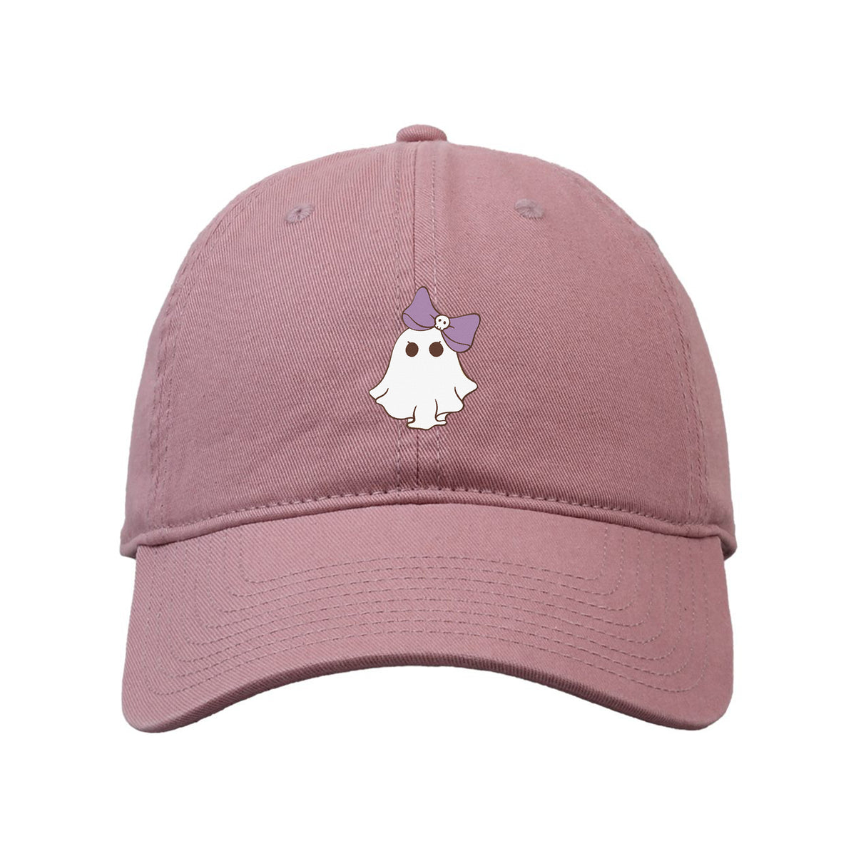 Girly Ghost Embroidered Classic Twill Cap