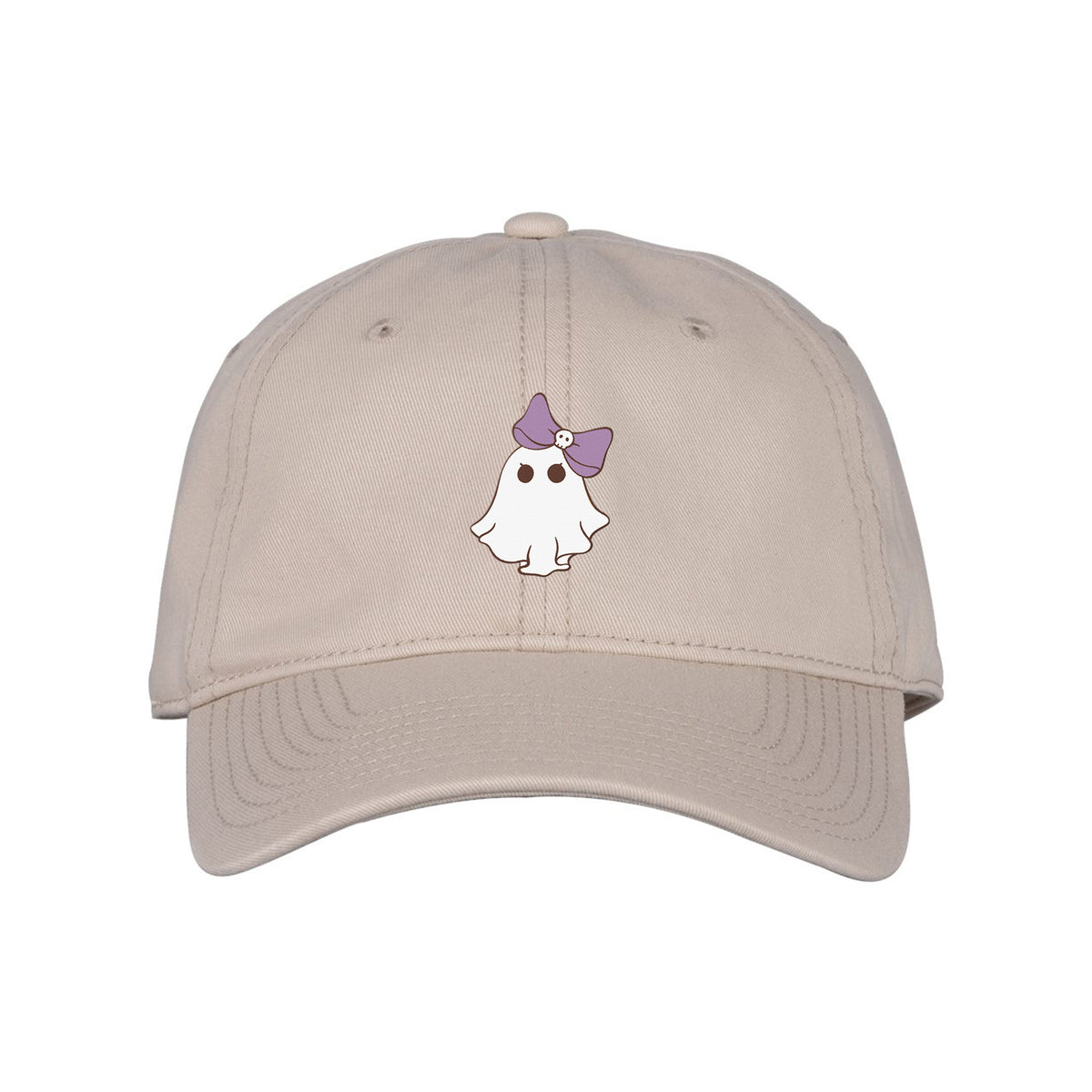 Girly Ghost Embroidered Classic Twill Cap