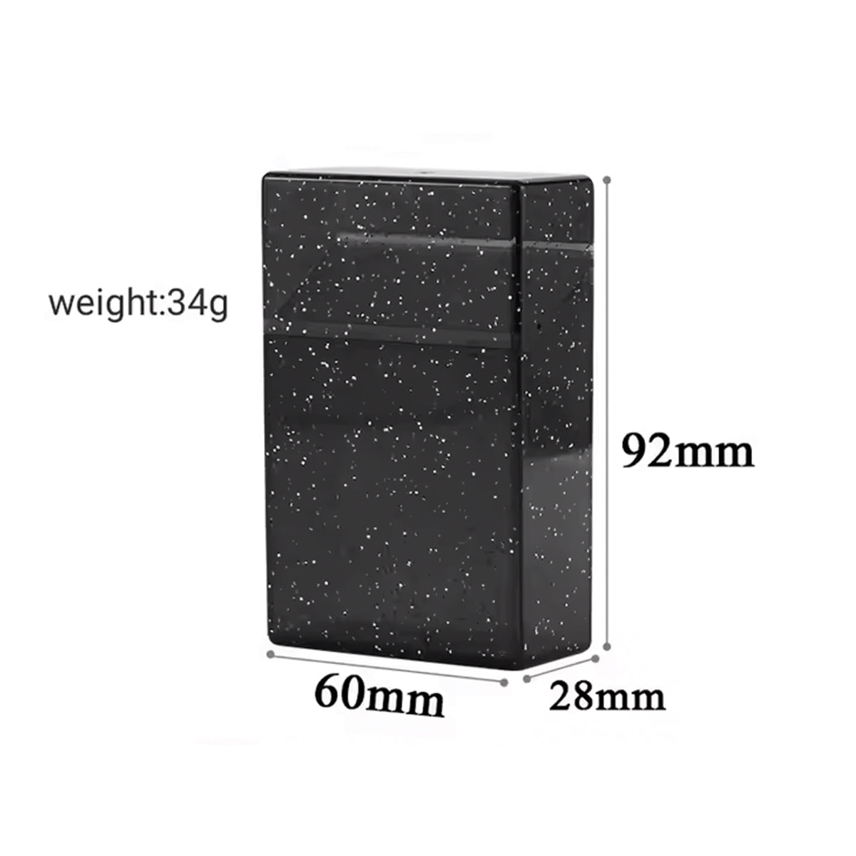 Girly Row of Joints Glitter Case