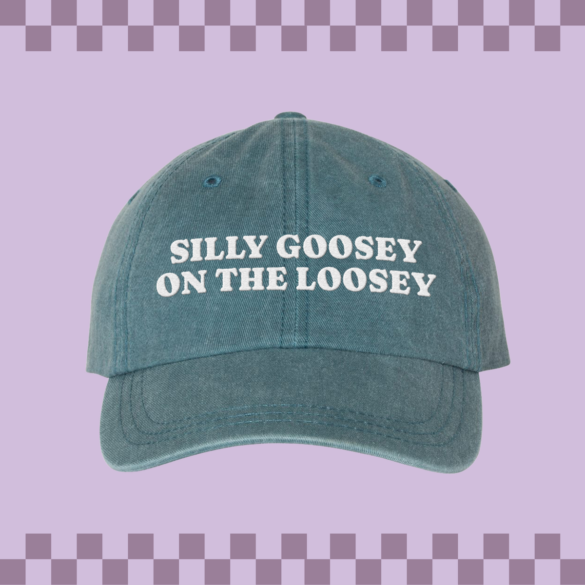 Loosey Goosey Embroidered Pigment-Dyed Cap
