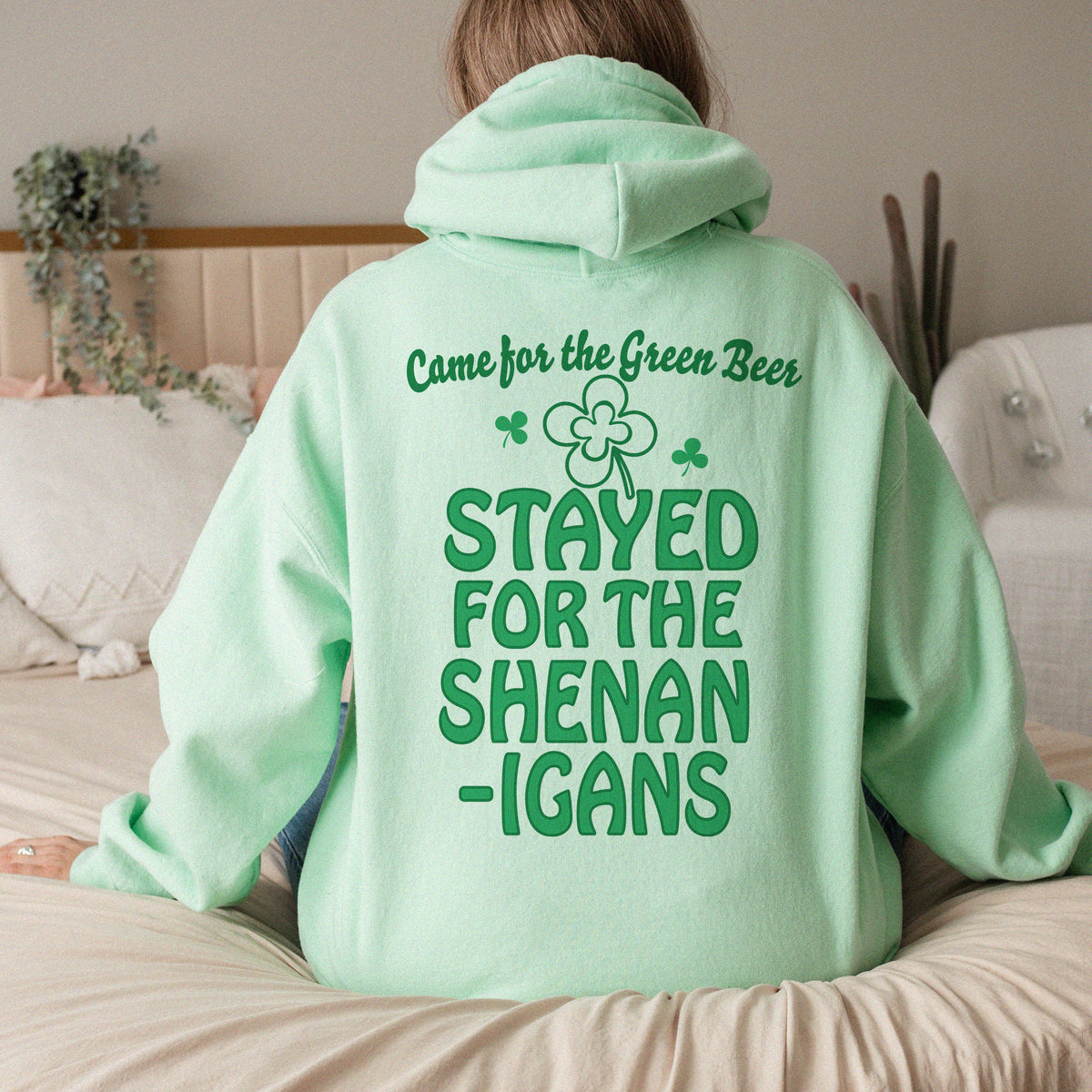 Came For The Beer Front and Back Hoodie