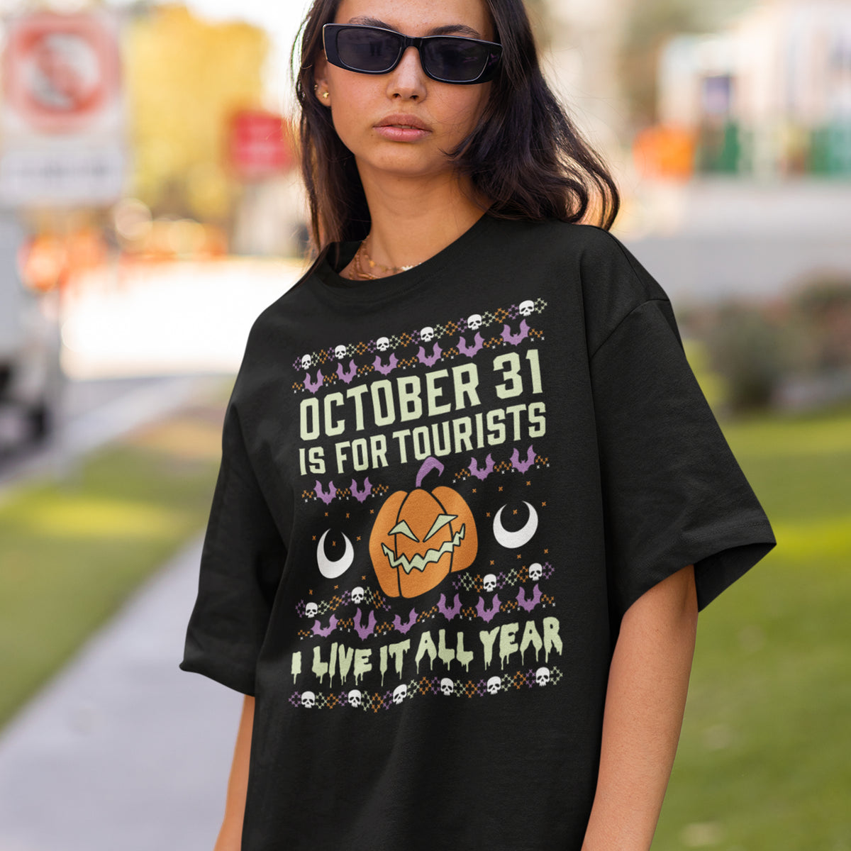 Halloween Tourists Heavyweight Shirt