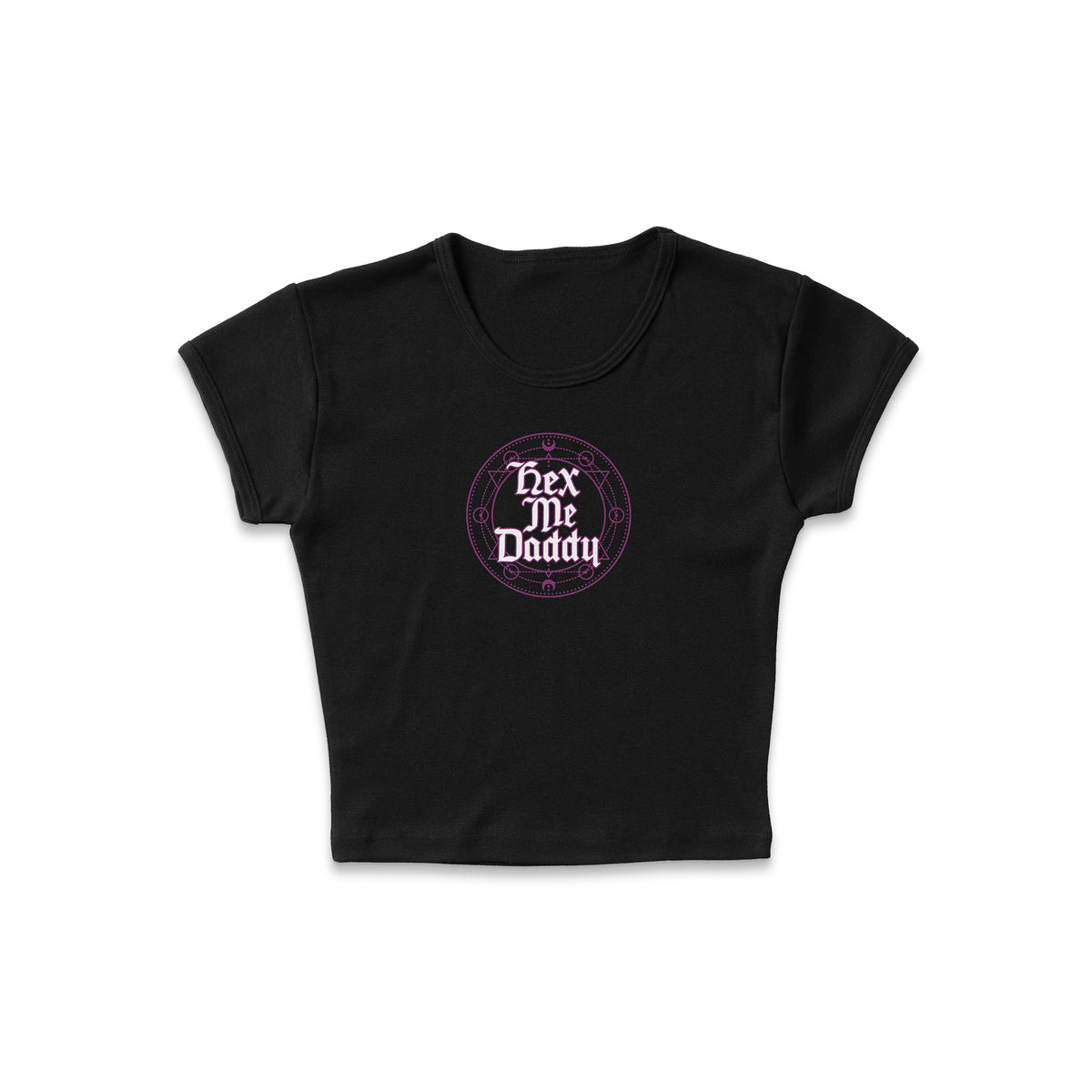 Hex Me Micro Rib Baby Tee