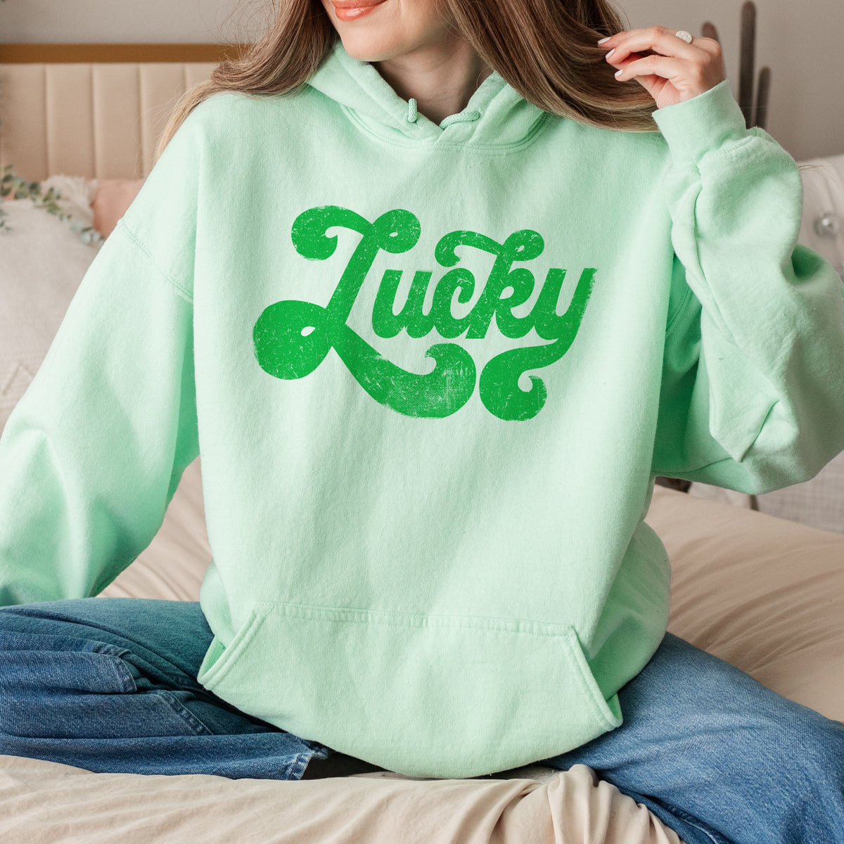 Lucky Script Hoodie