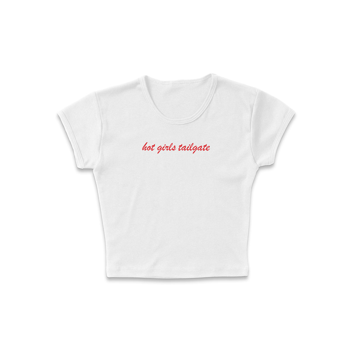 Hot Girls Tailgate Micro Rib Baby Tee