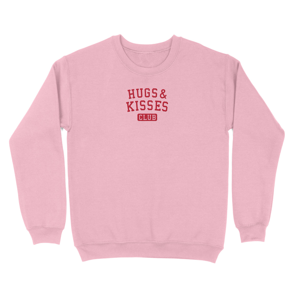 Hugs Club Embroidered Sweatshirt