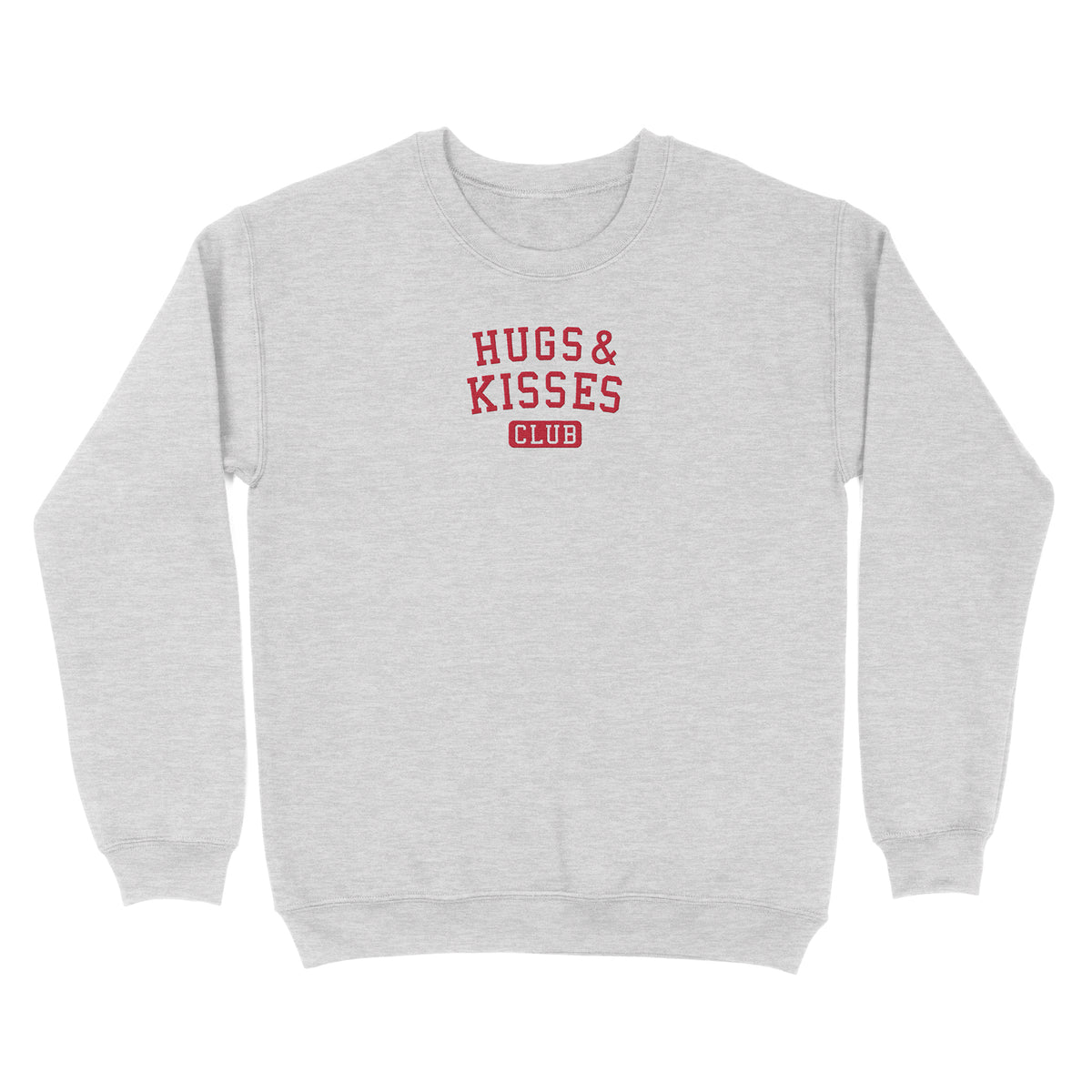 Hugs Club Embroidered Sweatshirt