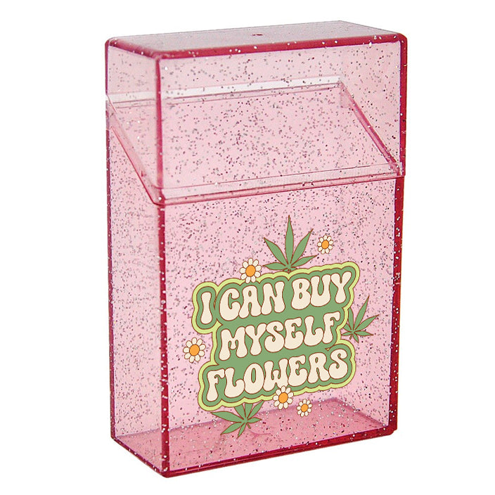 I Can Buy Myself Flowers Glitter Case