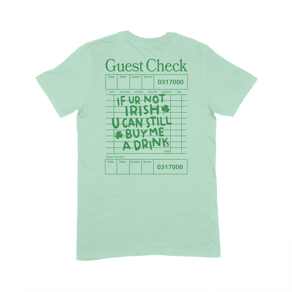 Irish Guest Check Front and Back Shirt