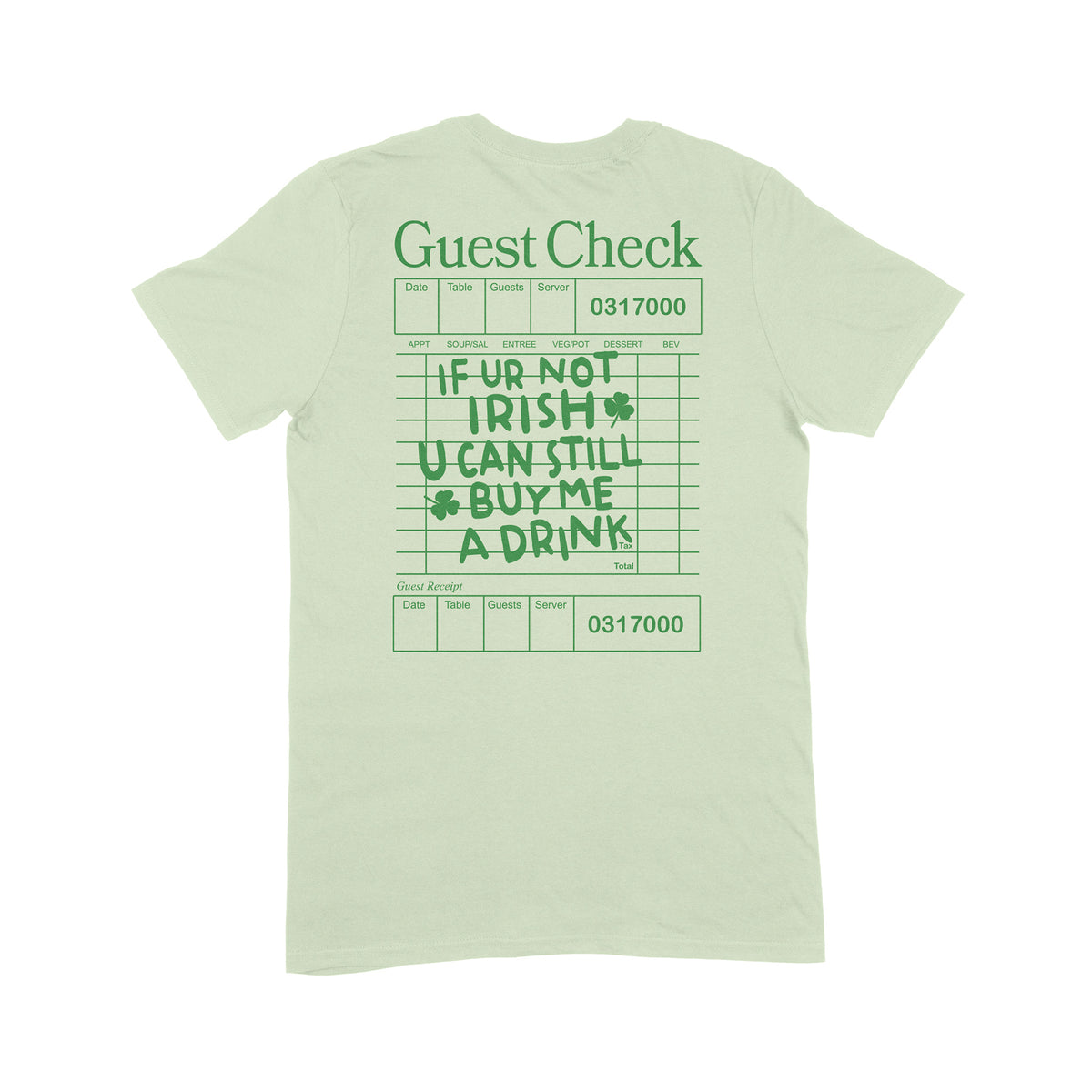 Irish Guest Check Front and Back Shirt