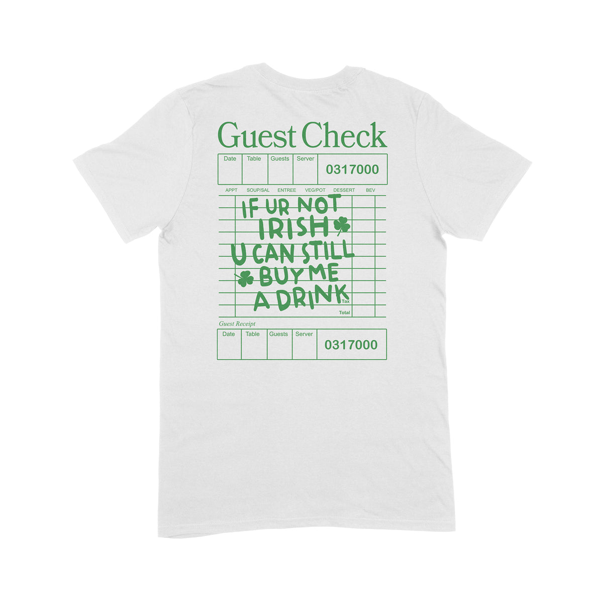 Irish Guest Check Front and Back Shirt