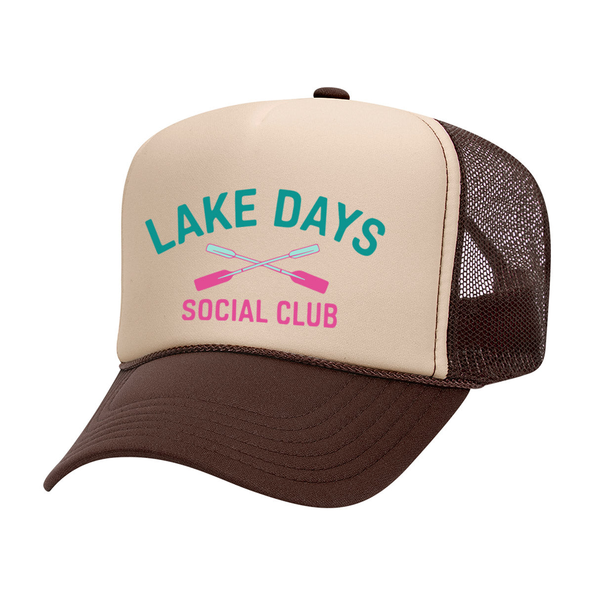 Lake Days Social Club Mesh Back Trucker Hat