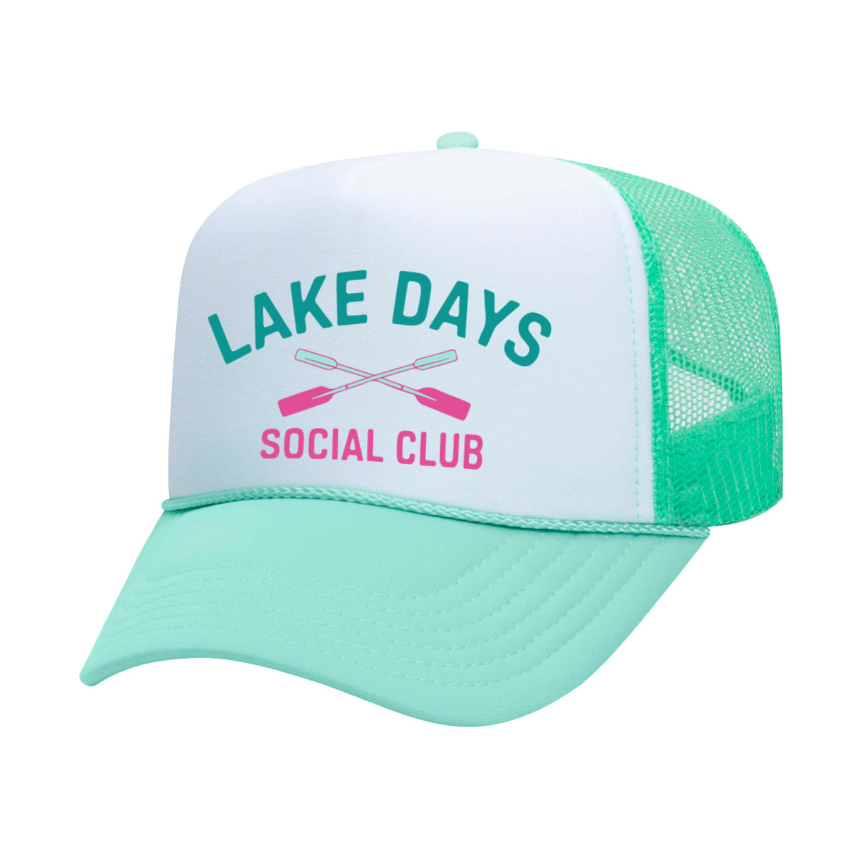 Lake Days Social Club Mesh Back Trucker Hat