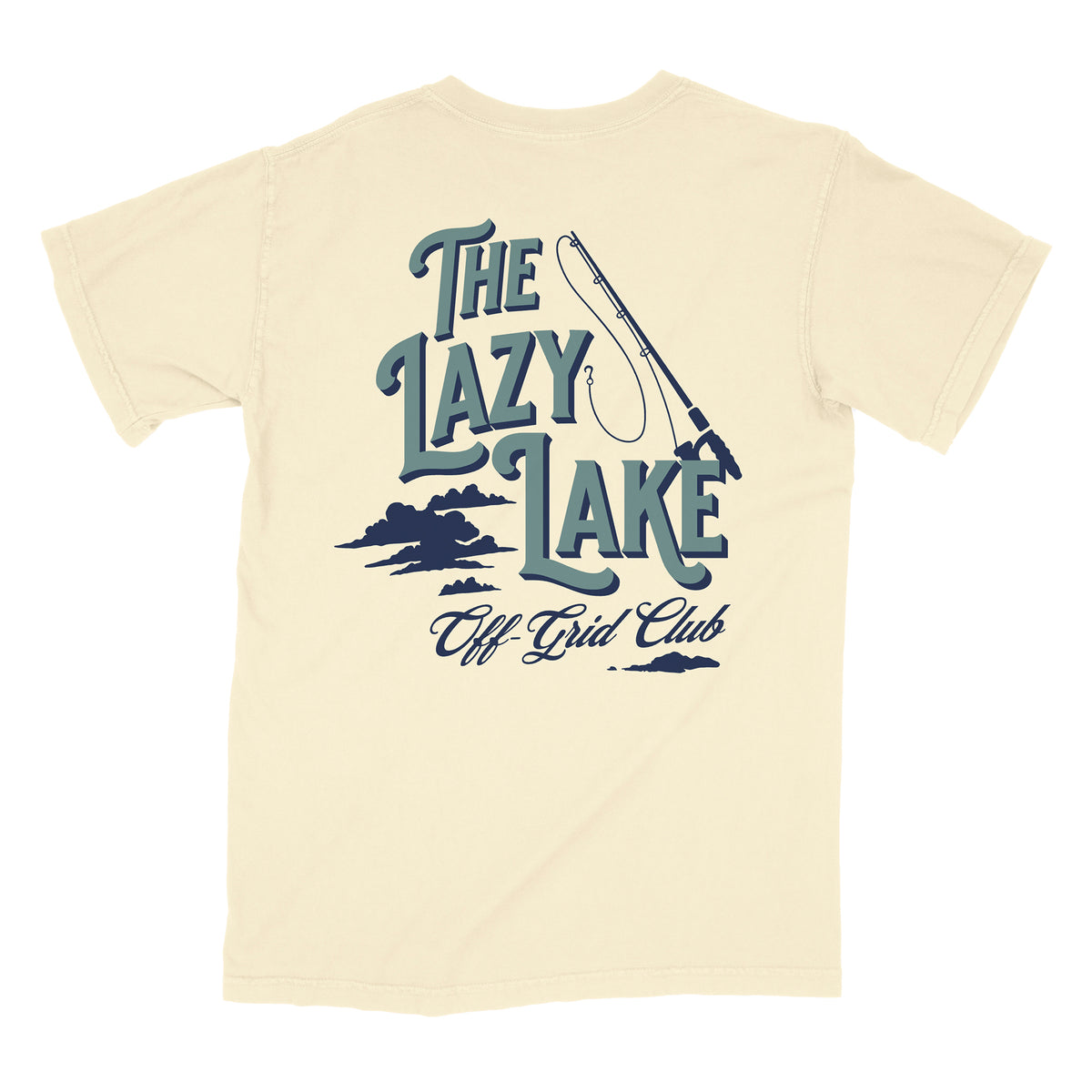Lazy Lake Front and Back Shirt