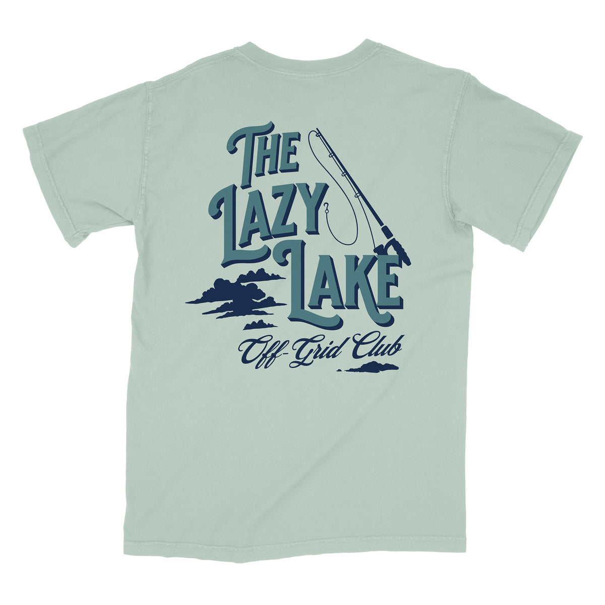 Lazy Lake Front and Back Shirt
