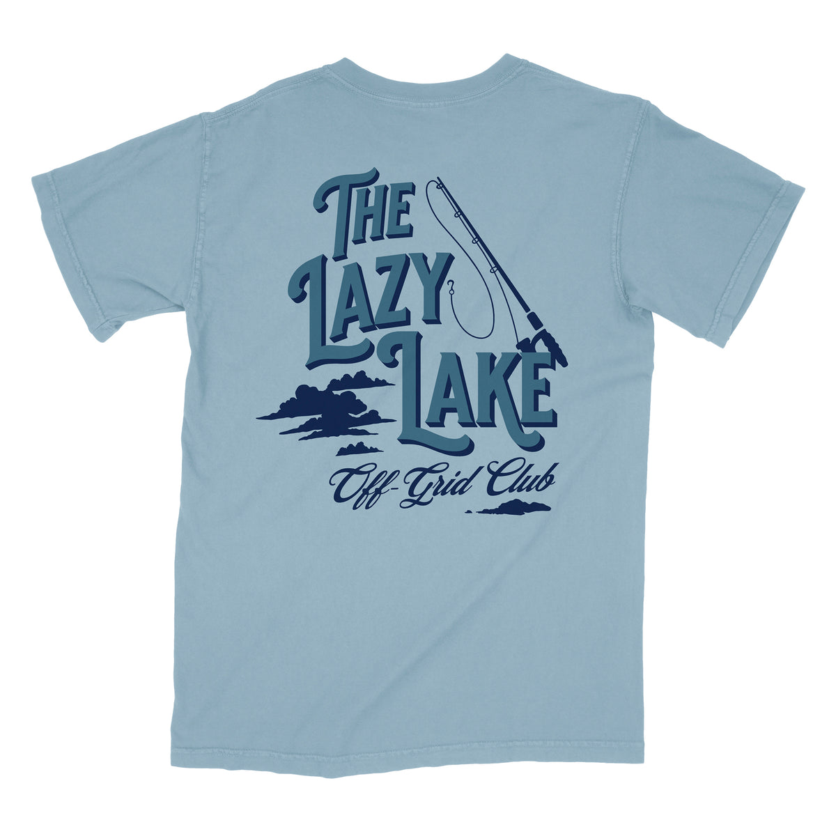 Lazy Lake Front and Back Shirt