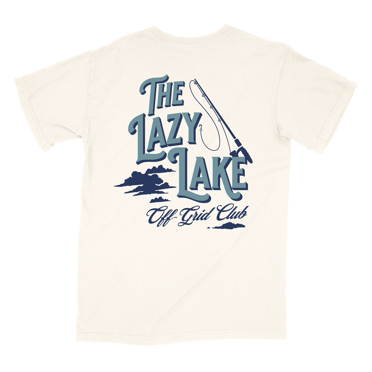 Lazy Lake Front and Back Shirt