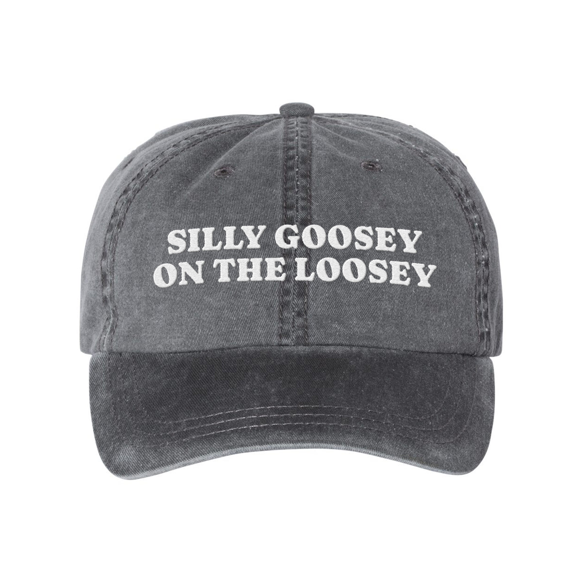 Loosey Goosey Embroidered Pigment-Dyed Cap