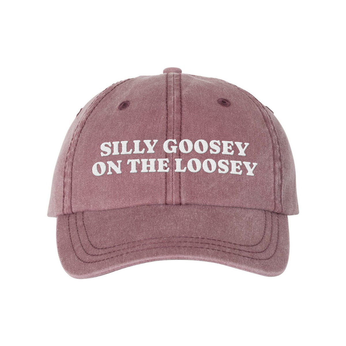 Loosey Goosey Embroidered Pigment-Dyed Cap
