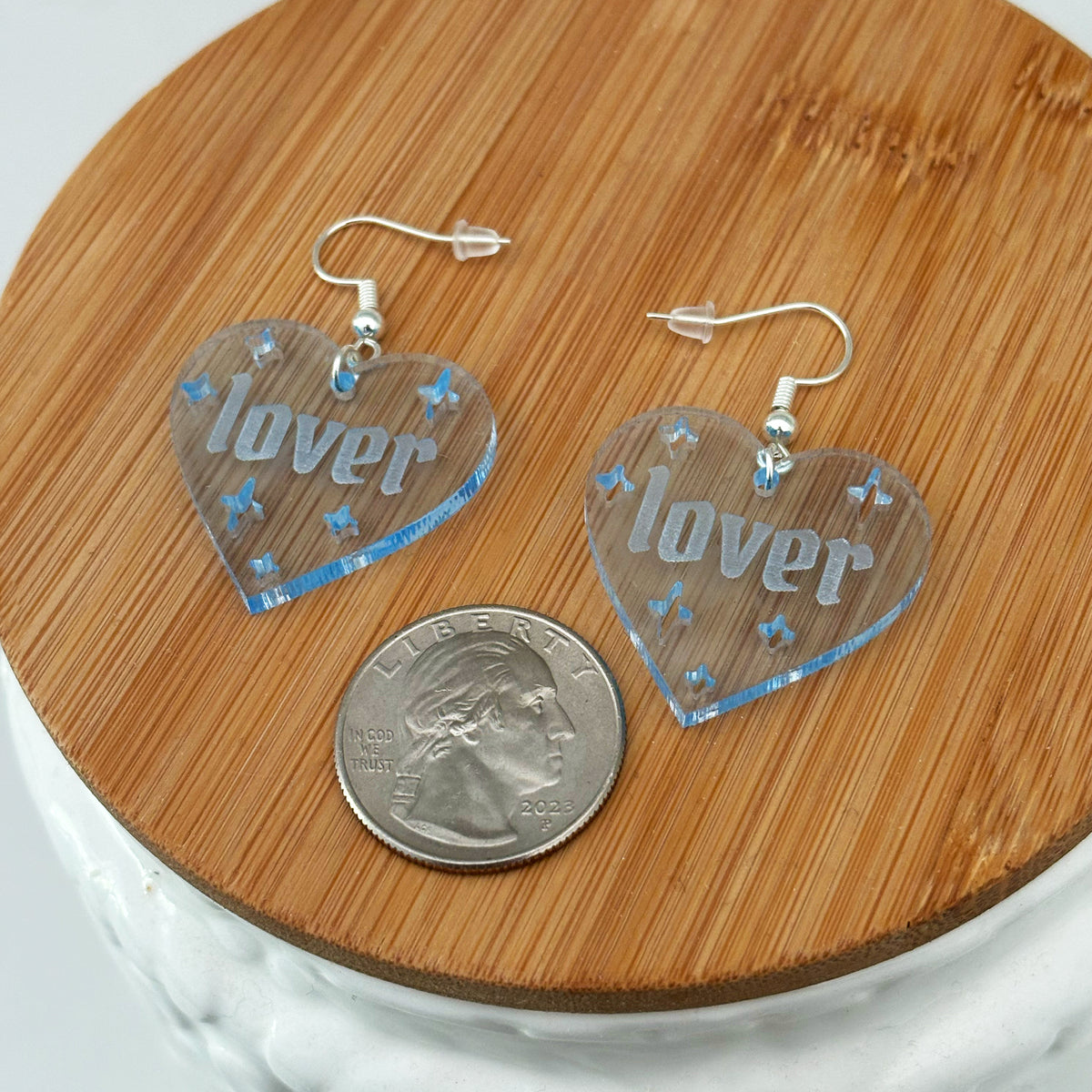 Lover Heart-Shaped Earrings