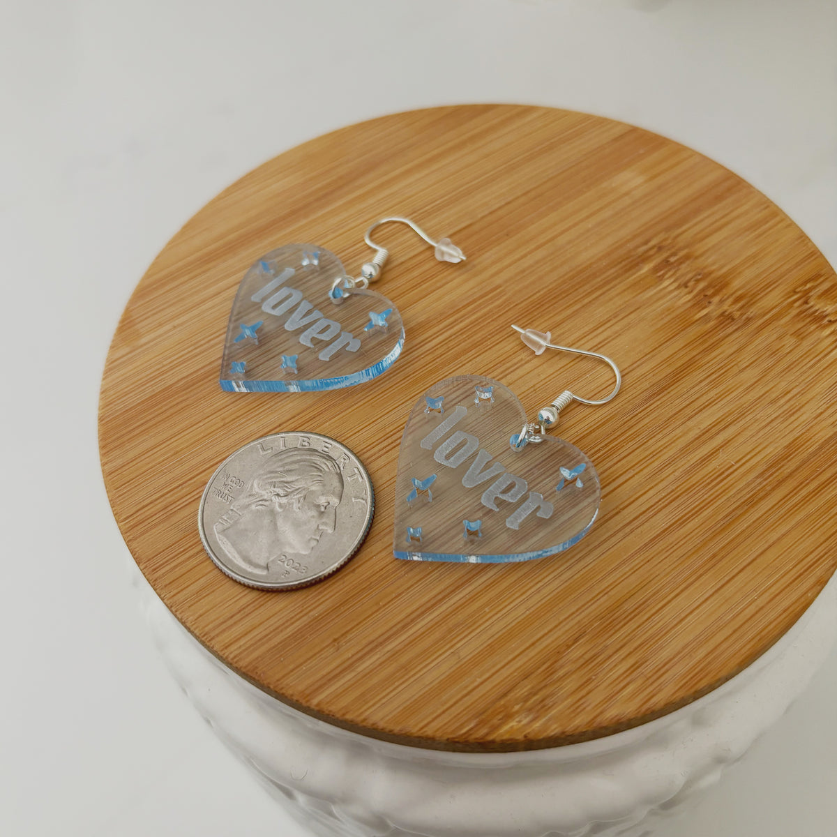 Lover Heart-Shaped Earrings